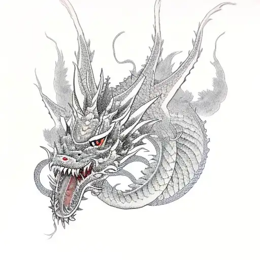 Tall Dragon For Neck
