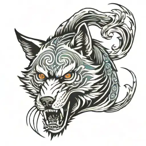 Time And Wolf Head