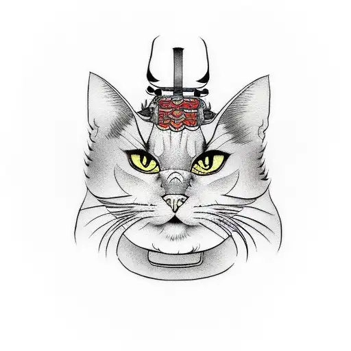 Samurai Cat