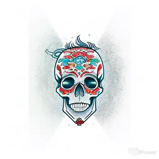 Skull With Silly Accent