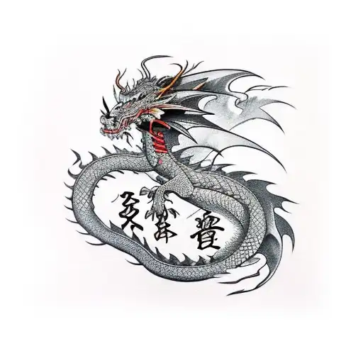 Dragon Fight Samurai