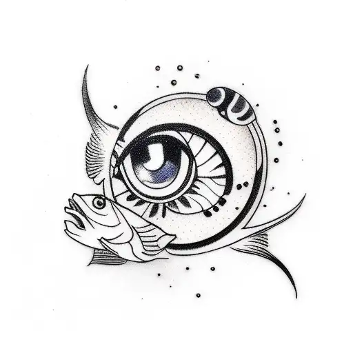 Crying Eye And Fish