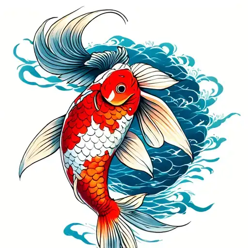 Ryba Koi Fish