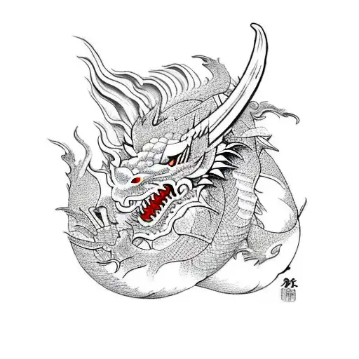 Dragon And Kungfu Warrior
