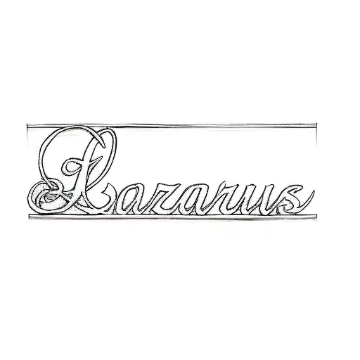 The Word Lazarus Rose Around