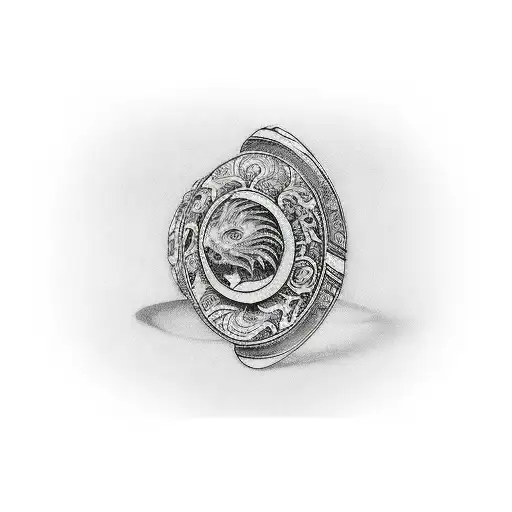 Masculine Men's Wedding Ring