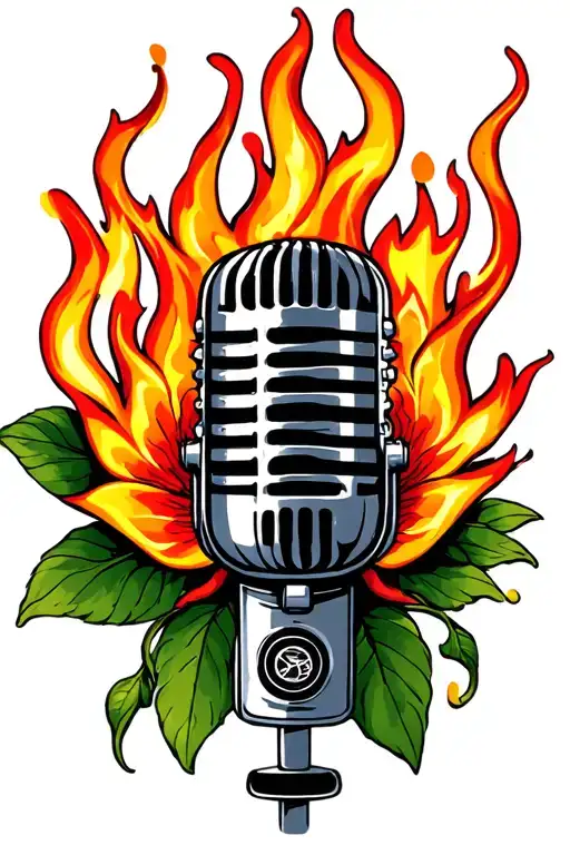 Microphone Lilly Fire Letters Yrl