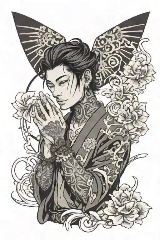 A Cool Guy Holding Diamonds In His Hands Holding