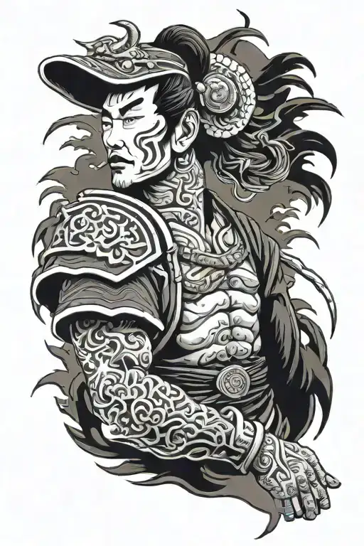 Japan Warrior Died China Warrior Wielding