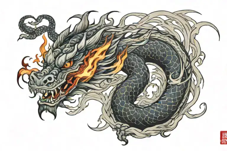 Dragon Breathing Fire