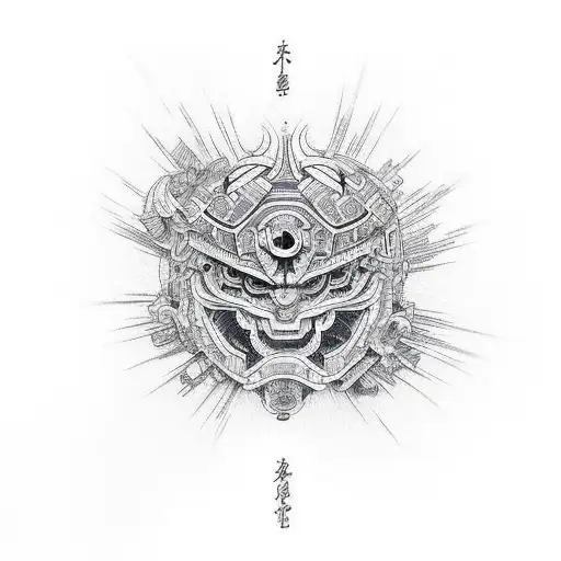 Cyber Sigilism Line Art