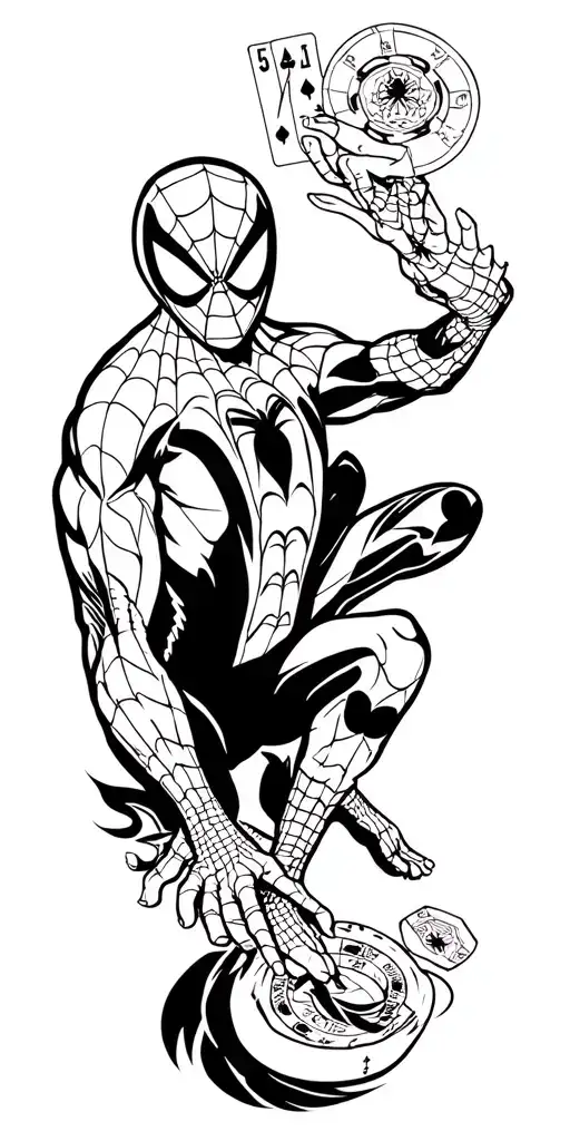 Spiderman With Casino Theme And Toronto