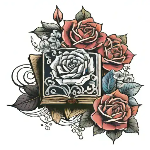 Half Book Half Crystal Rose Growing