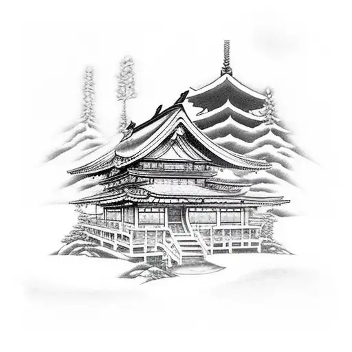 Yakuza Cabin In The Forest