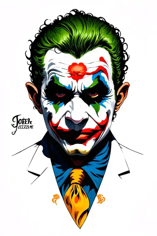 Joker Design Incorporating Elements