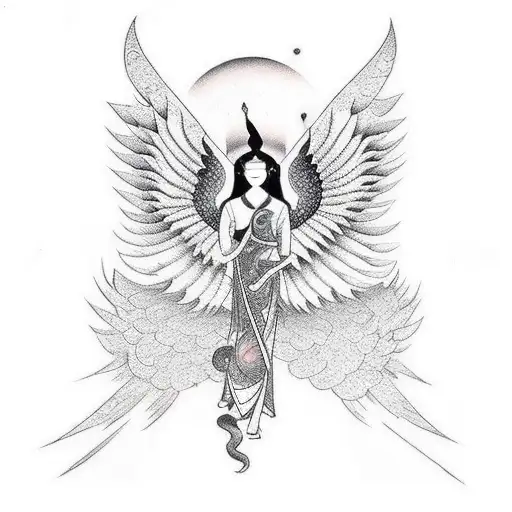 Stardust With Wing Angel