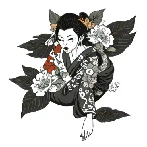 Cute Feminin Tattoo To Cover Scars