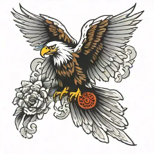 An Eagle With Wings