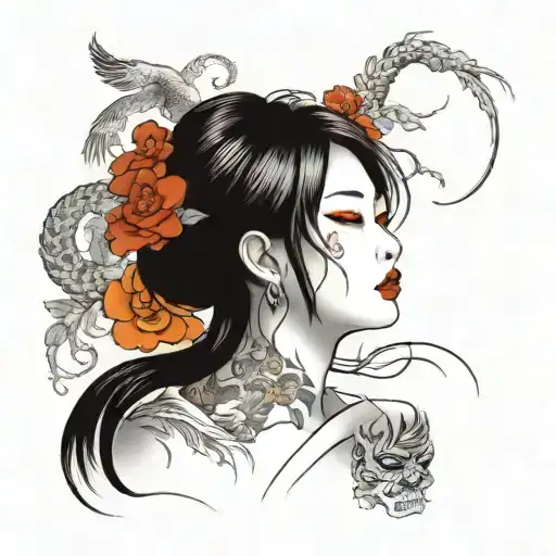 Possessed Beautiful Woman