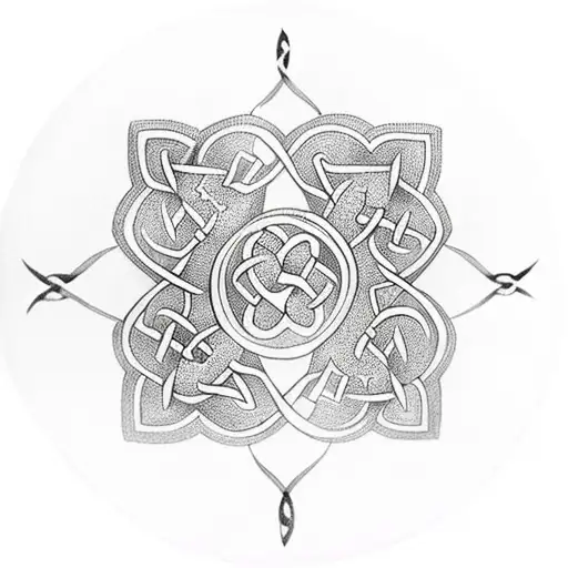 Celtic Knot For Sisters