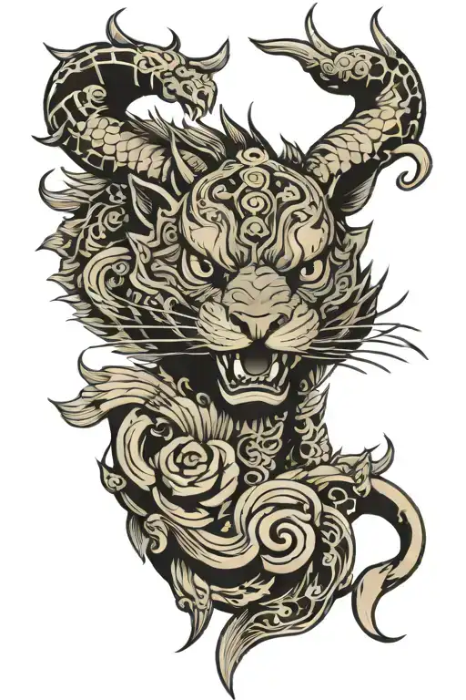 Cartoonish Arm Animal