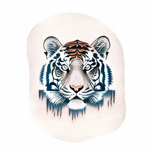 Tiger Bamboo Mountain Moon