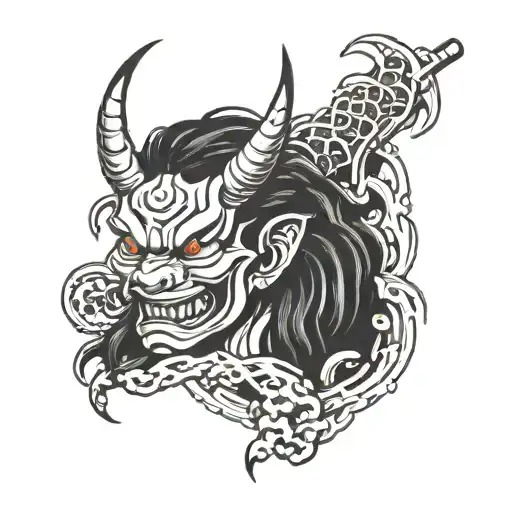 Demon Slayer Tattoo Design Inspired