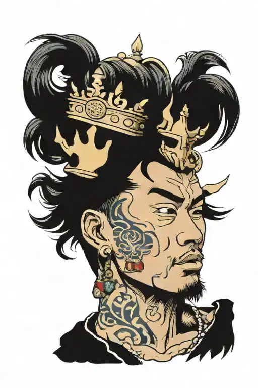 Bruno With A King's Crown