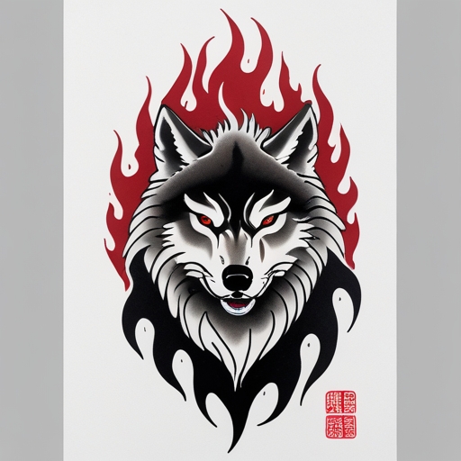 Crimson Flame of the Wolf