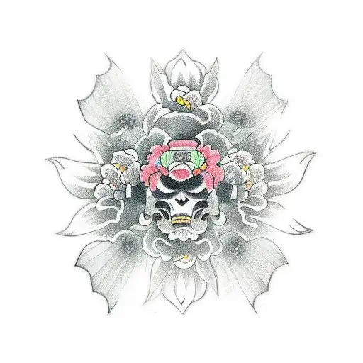 Flowers With Samurai