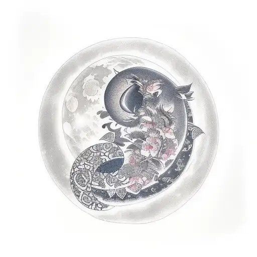 Moon Light Over Tori Gates