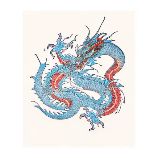 Dragon Vertical Long