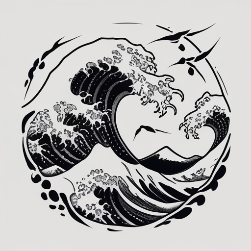 Tears of the Silent Storm Tattoo idea