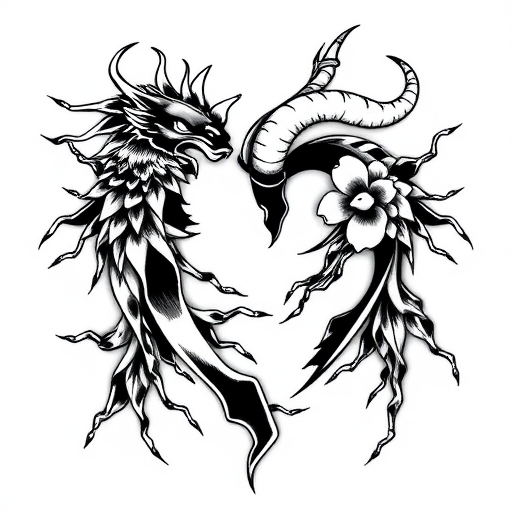 Heart of Ashes Tattoo idea