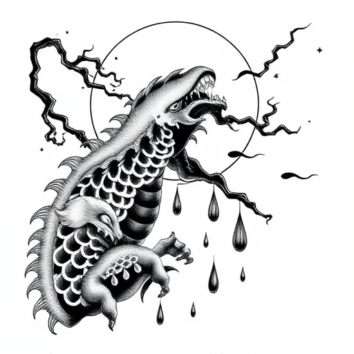 Tears of the Moon’s Shadow Tattoo idea