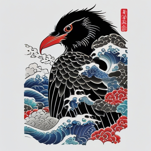 Raven’s Shadow Tattoo idea