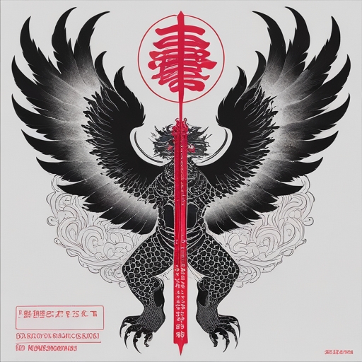 Crimson Wings of Fate Tattoo idea