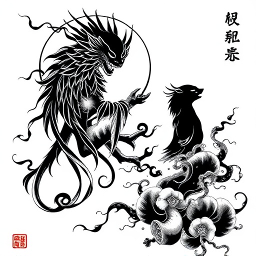 Whispers of the Soul’s Shadow Tattoo idea