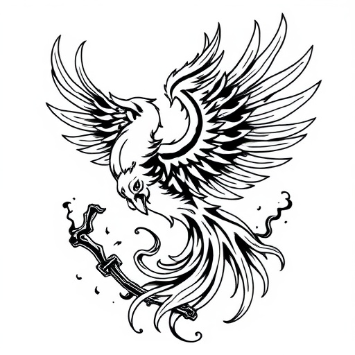 Phoenix Ashes Tattoo idea