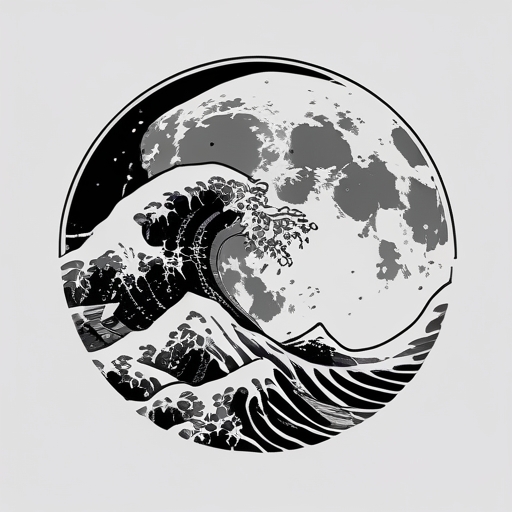 Tears of the Sacred Moon Tattoo idea