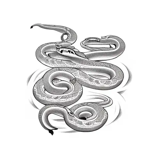 Snake And Casino Cards