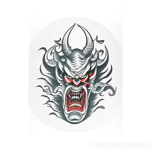 Scary Devil With A Height Of 10Cm