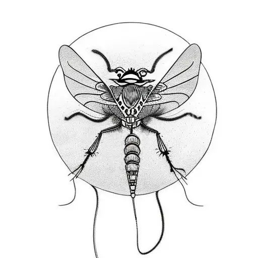 Two Fighting Fly Mouse Black And White