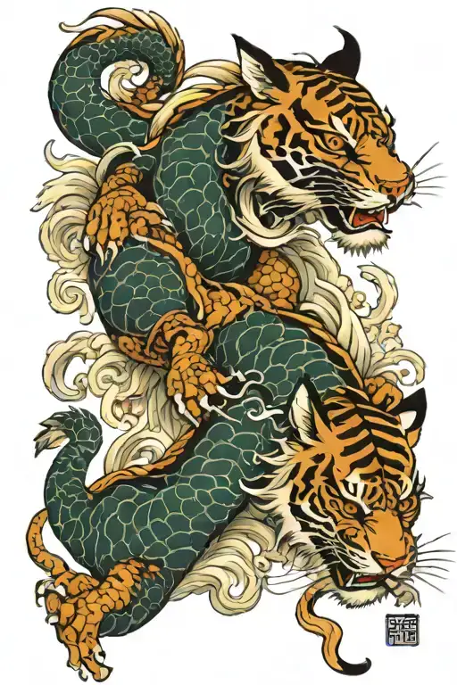 Dragon And Tiger