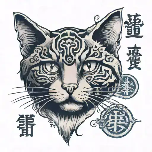 Cat And Japanese Dollar