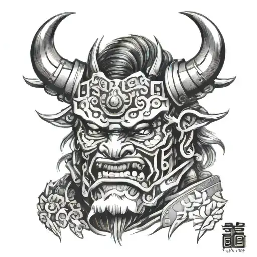 Mecha Samurai Taurus Crying