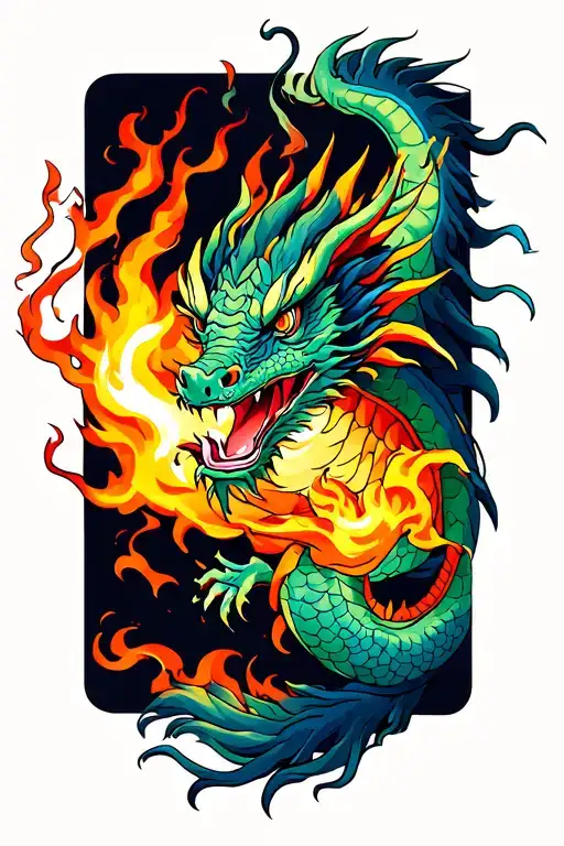 Dragon Breathing Fire