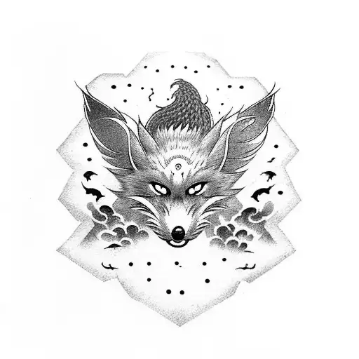 Two-tailed Fox Eats The Universe From The Body Of A Dead Astronaut