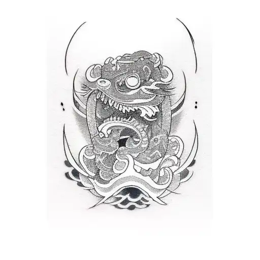 Cutting Line On Neck