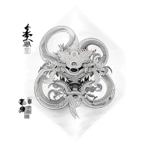 Japanese Black And Grey